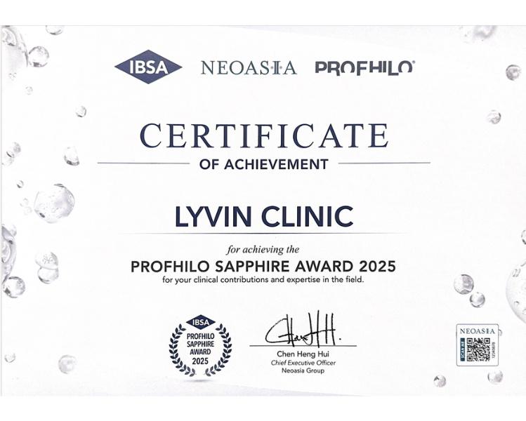 Neoasia Profhilo Sapphire Award 2025